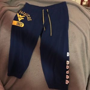 Women’s WVU PINK Capri Sweatpants XS